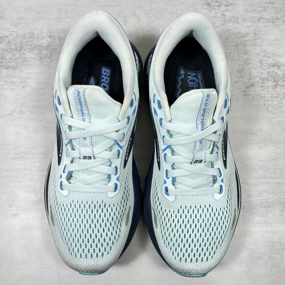 Brooks Adrenaline GTS 23 Running Shoes - Women's Size 7 Wide - Blue - Picture 7 of 9